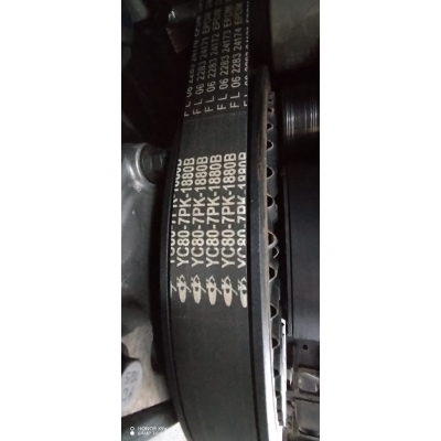 Ремень YC80-7PK-1880B / Zoomlion ZTC250/300V-1 / YC Diesel