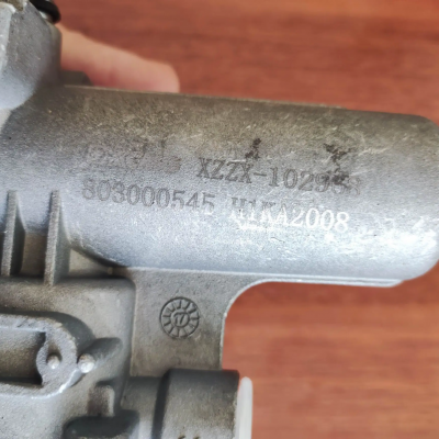 Пневмогидроусилитель ПГУ XZZX-102968 803000545 /XCMG QY25K5_S (подводка в торец)
