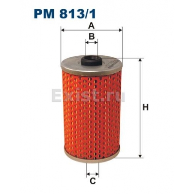 Фильтр  топливный элемент С0607/300080079 /SDLG936 Deutz)/9.8.57/PM 807
