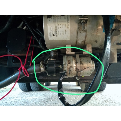 Помпа отопителя YJH-Q10A DC24V /800169476/ XCMG XCT25/30 Помпа отопителя YJH-Q10A DC24V /800169476/ XCMG XCT25/30