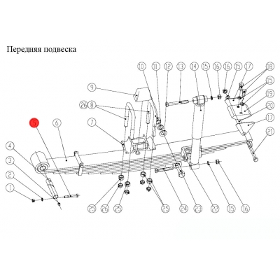 Болт M12×80 805000216