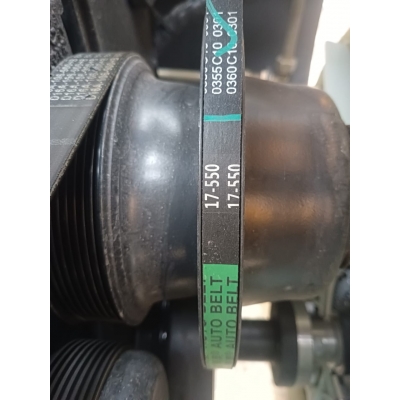 Ремень кондиционера 17-550 /двс SC9DF340Q5/XCMG XCT30_S1 Ремень кондиционера 17-550 /двс SC9DF340Q5/XCMG XCT30_S1