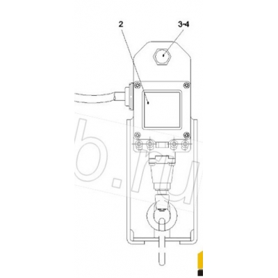 Ограничитель высоты подъема (концевой выключатель)12889713 SANY SCC1000C Ограничитель высоты подъема (концевой выключатель)12889713 SANY SCC1000C