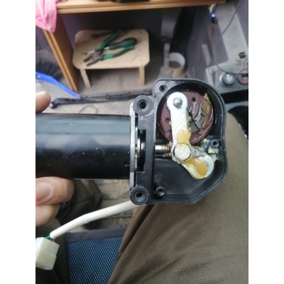 Мотор стеклоочистителя 1139800712/ ZD2350 35W (5 контактов)/ Zoomlion ZTC300V /