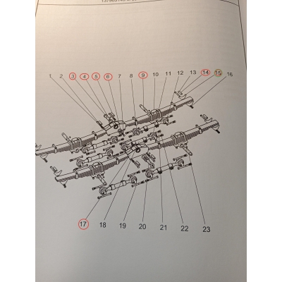 Прокладака 138000293 / XCMG XCT25L5_SR Прокладака 138000293 / XCMG XCT25L5_SR